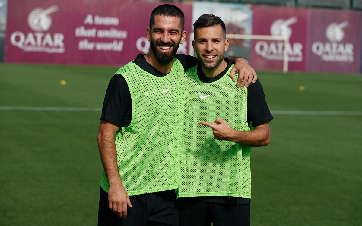 FC Barcelona start training for Sunday's trip to Balaídos