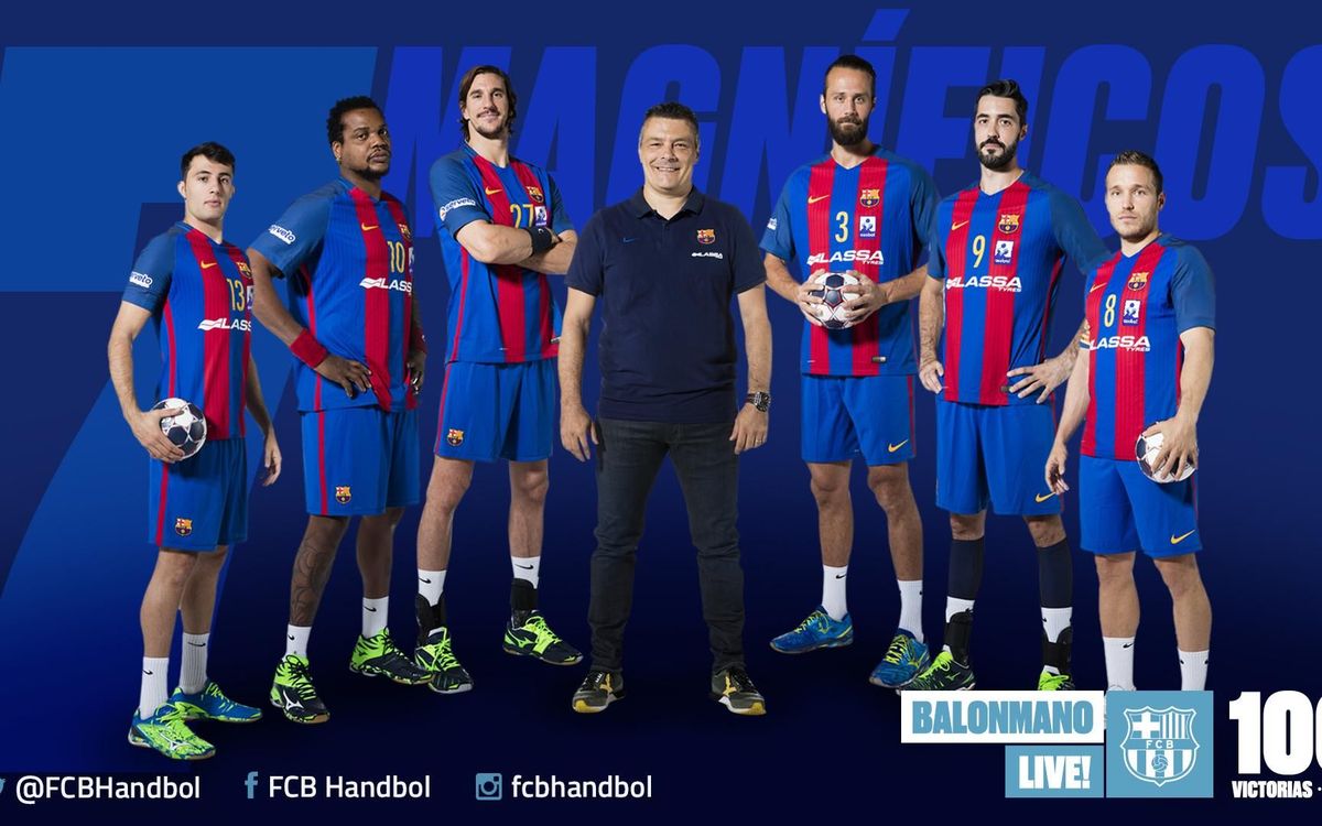 Los siete magníficos del Barça de balonmano