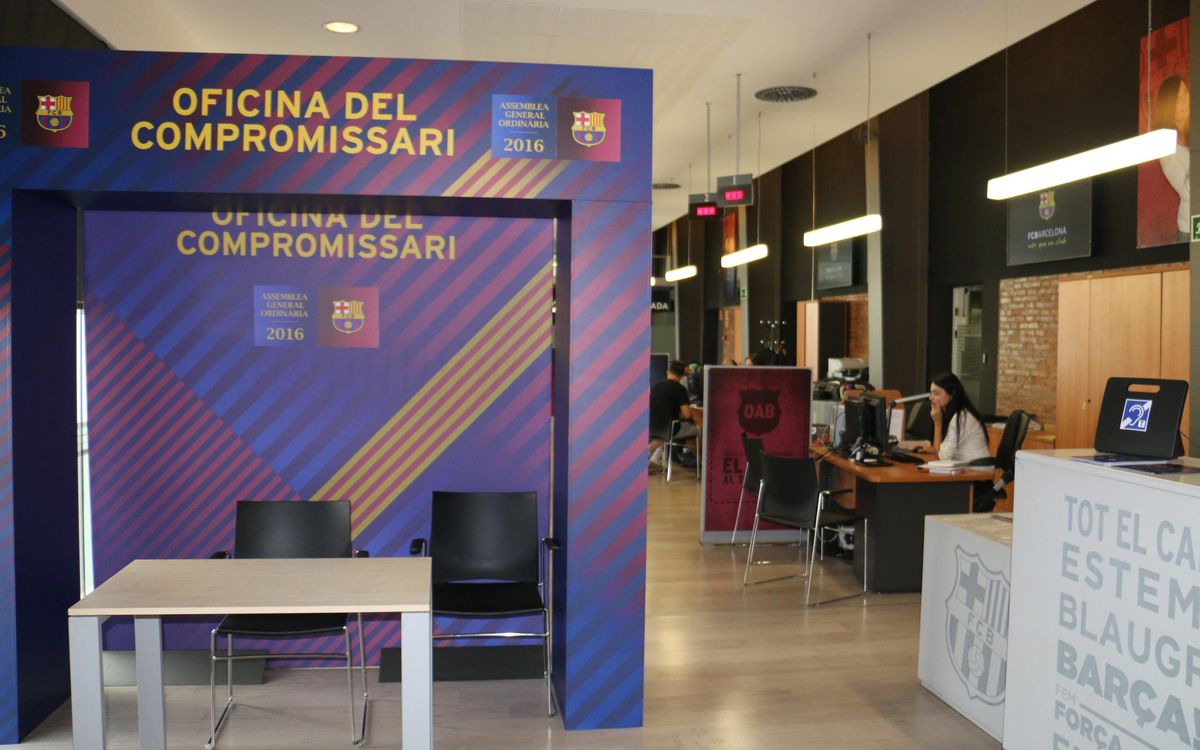 Abierta la Oficina de Atención al Compromisario