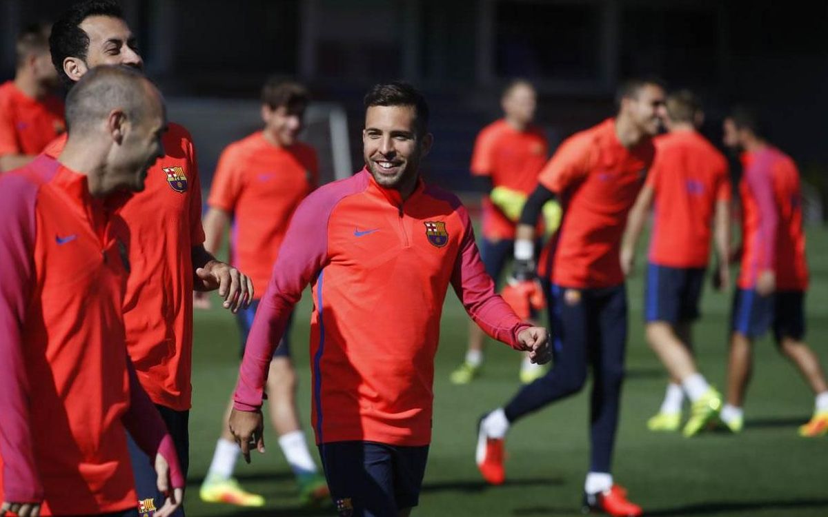 Séance de récupération à 3 jours de Barça-Atlético de Madrid