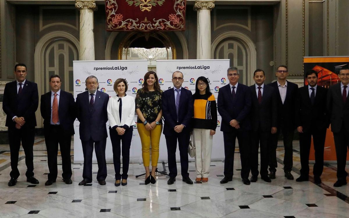 Jordi Mestre, a la presentació de la Gala dels premis de la Lliga