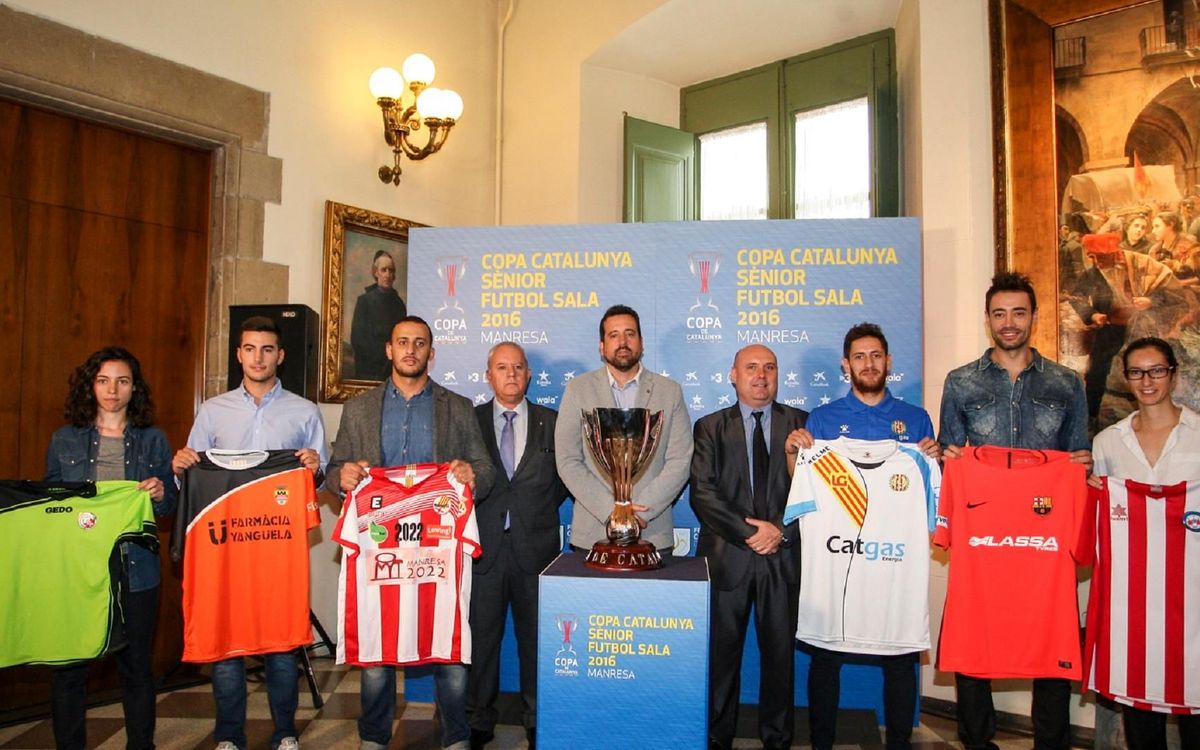 Paco Sedano, en la presentación de la Copa Catalunya