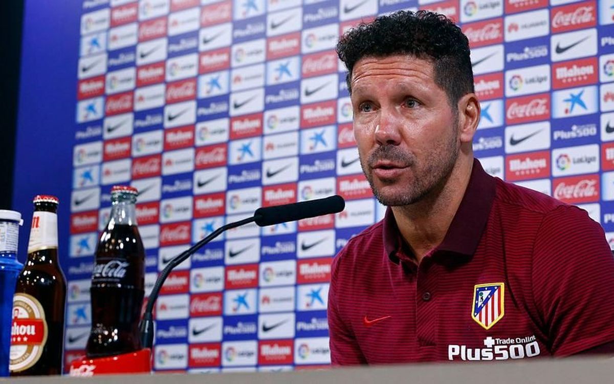 Atlético Madrid manager Diego Simeone hails 'brilliant' FC Barcelona