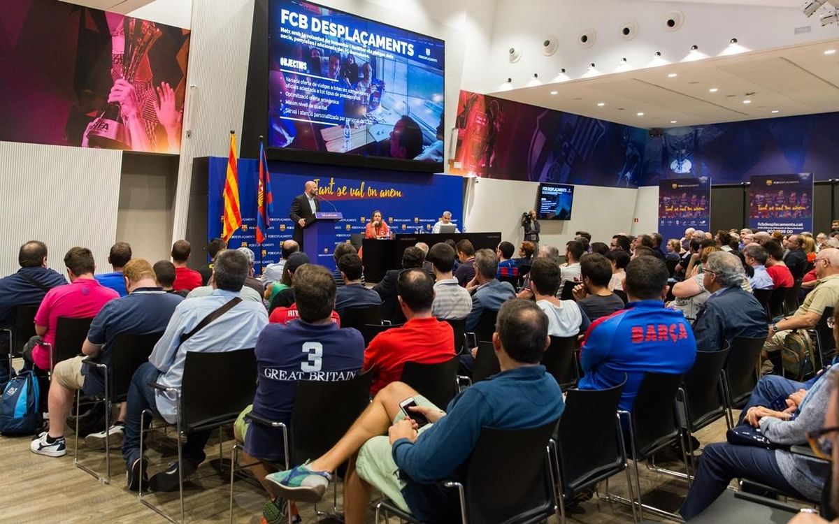FCBDesplaçaments presenta a los socios una atractiva propuesta de viajes