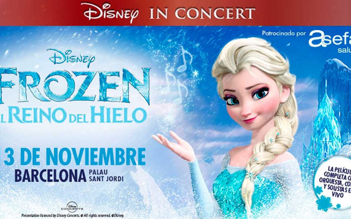 ‘Disney In Concert: Frozen, el Reino del Hielo’ al Palau Sant Jordi amb descompte per a socis