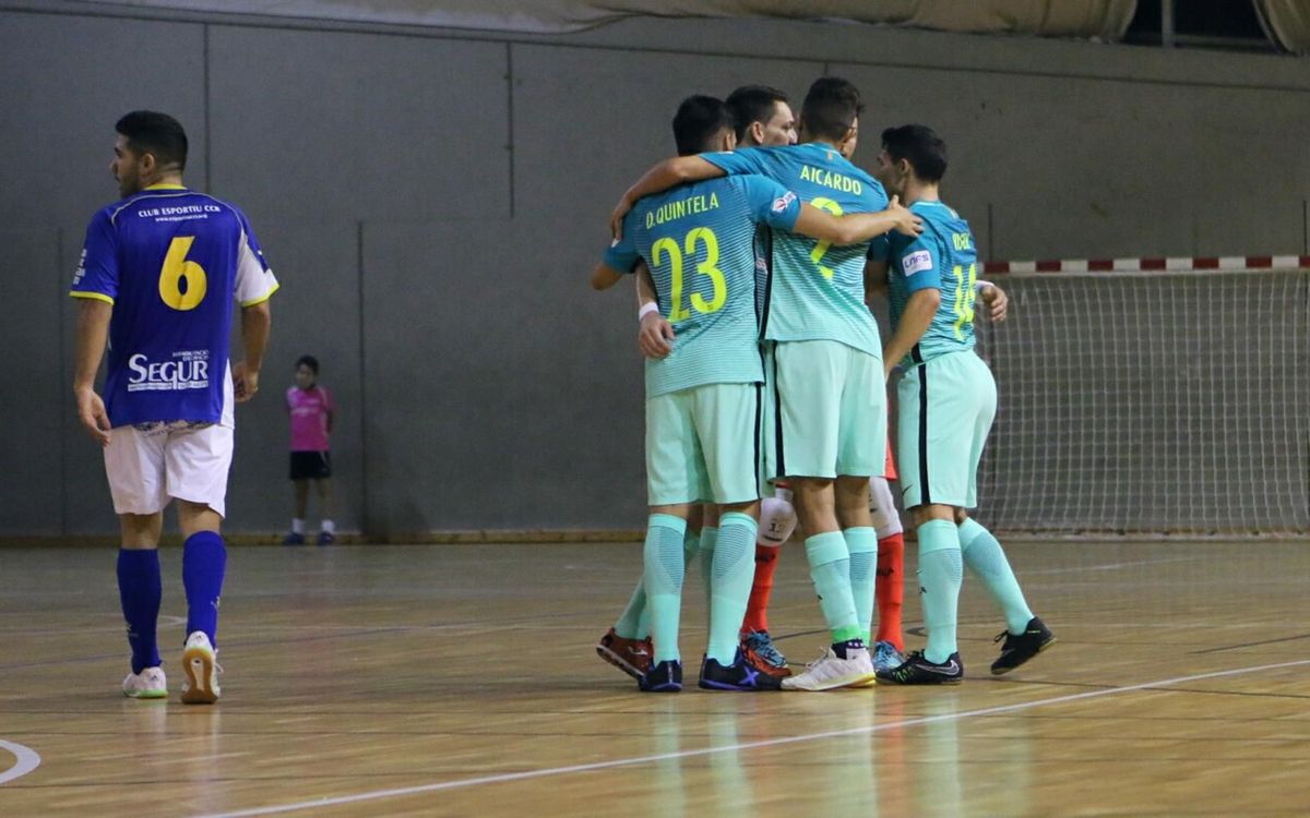 CCR Castelldefels – FC Barcelona Lassa: Classificats per als vuitens (2-3)
