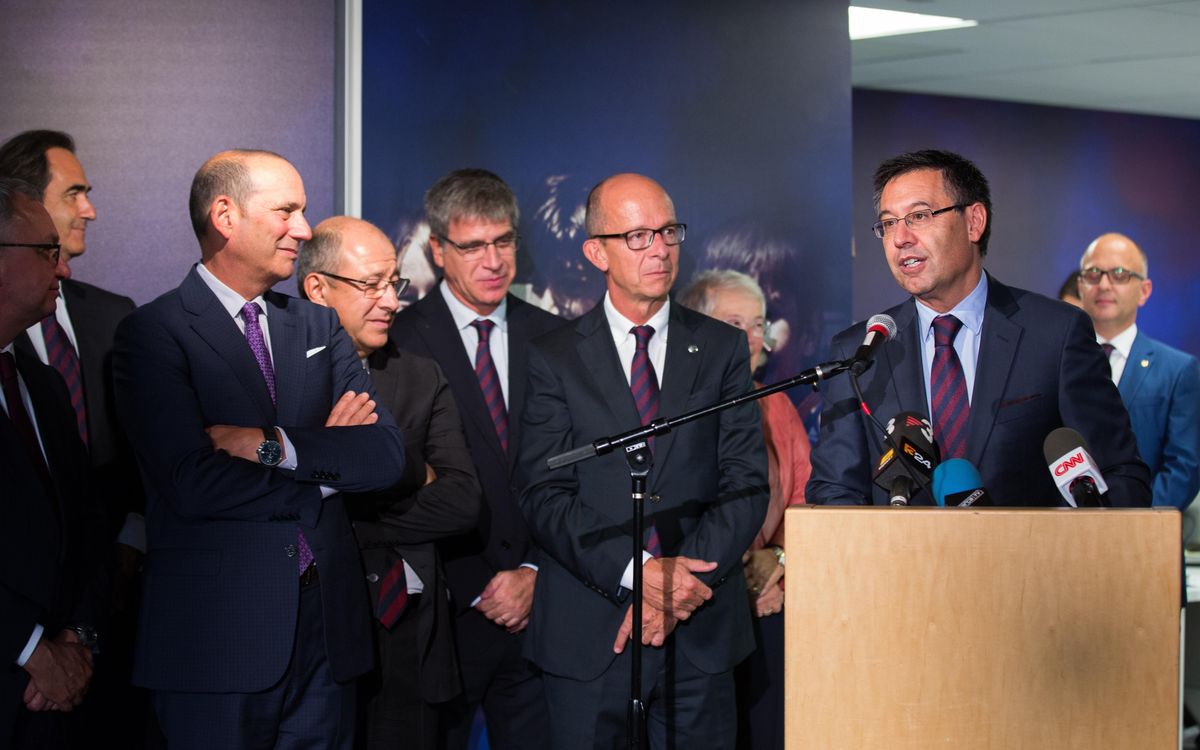 Bartomeu: “Volem crear un ‘hub’ de coneixement que sigui conegut a tot el món”