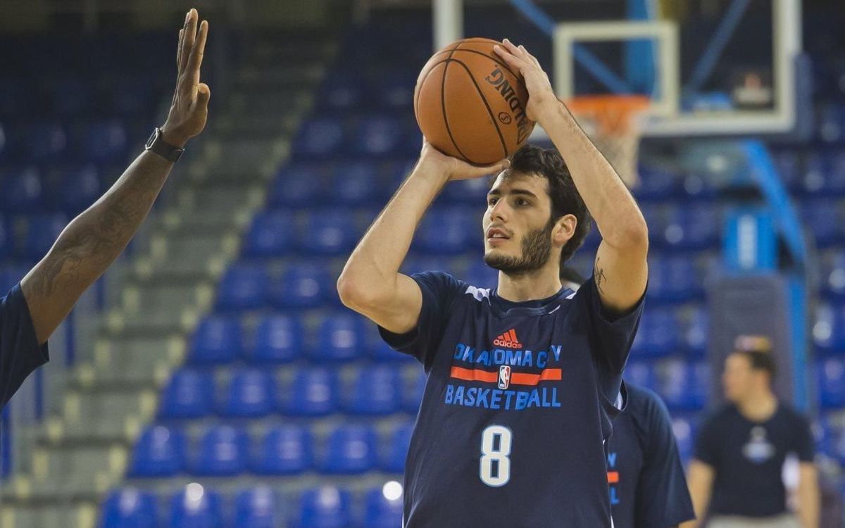 Álex Abrines returns to FC Barcelona, brings NBA, Thunder in tow