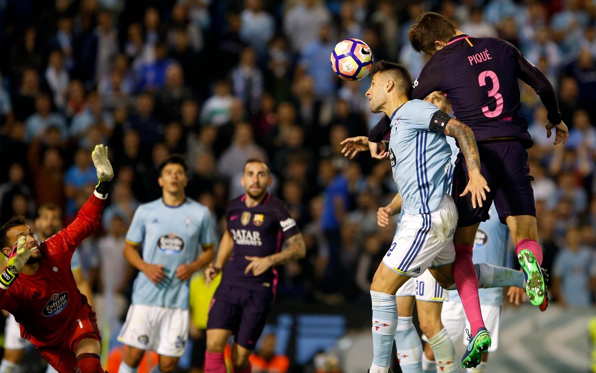 Piqué, dos gols de caràcter