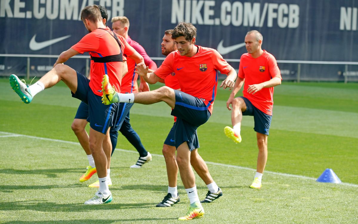 El pla d’entrenaments d’una setmana amb doble partit a domicili