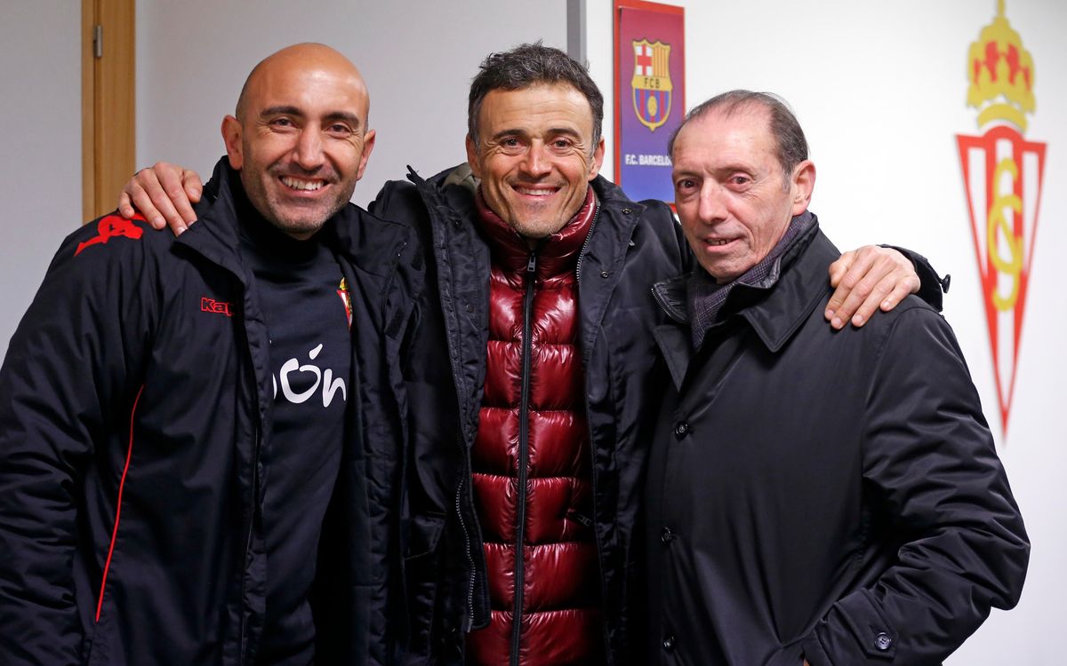 Sporting Gijón: Home is where Luis Enrique’s heart is