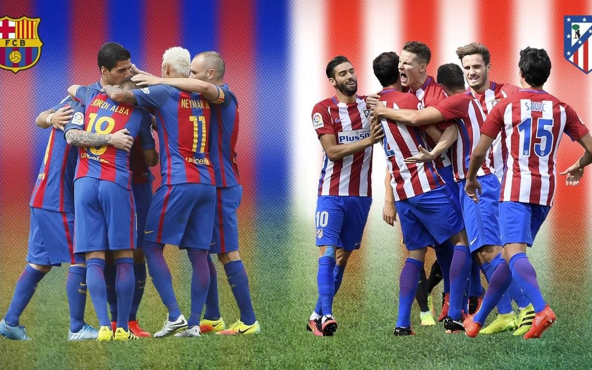 Tot el que has de saber del FC Barcelona - Atlètic de Madrid de Lliga
