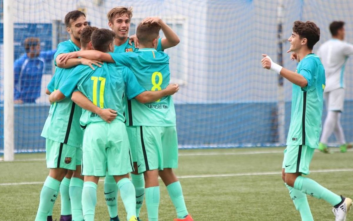 Goleada del Juvenil A al Atlético Baleares