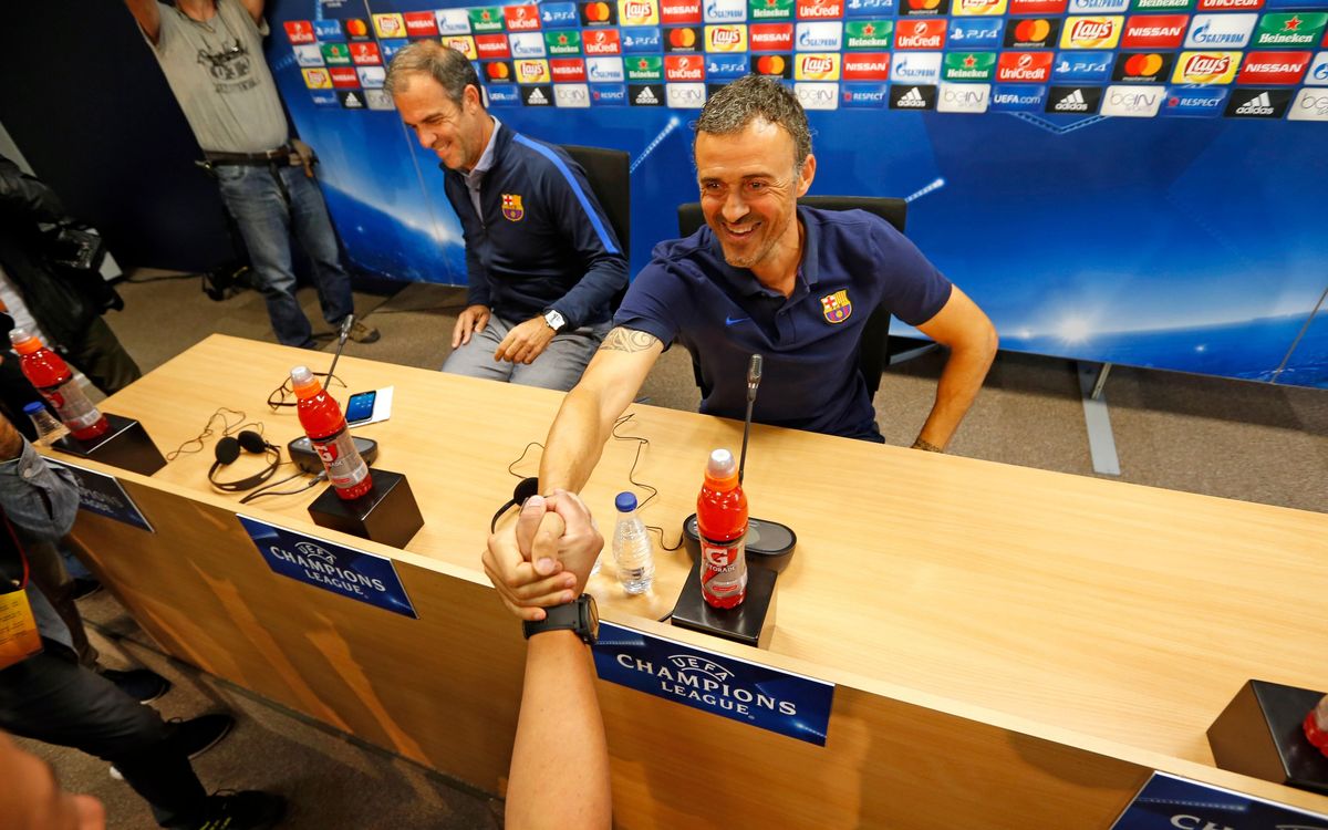 Luis Enrique: “És un estímul enorme”