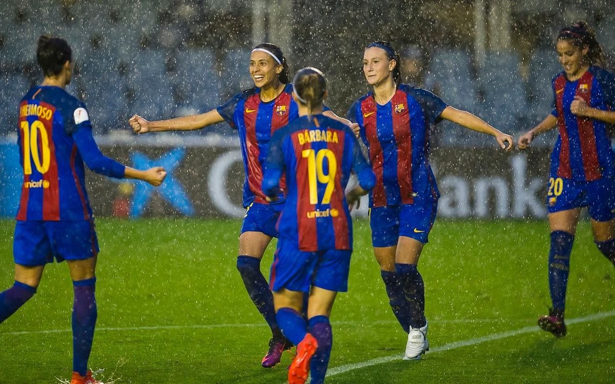 FC Barcelona Femení – FC Minsk: Classificació europea passada per aigua (2-1)