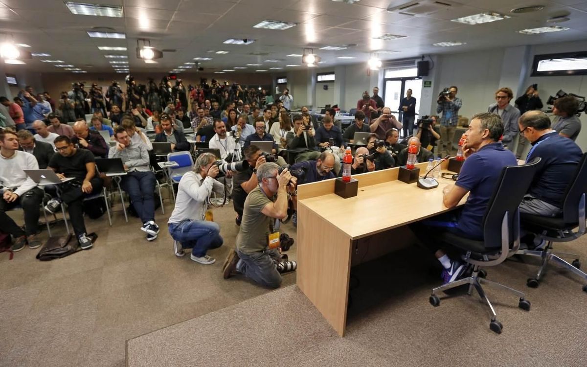 Activitat intensa en la prèvia del Barça-Manchester City