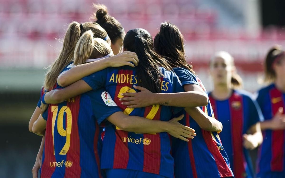 FC Barcelona Femenino - Fundación Albacete: Victoria cómoda en el Miniestadi (7-0)