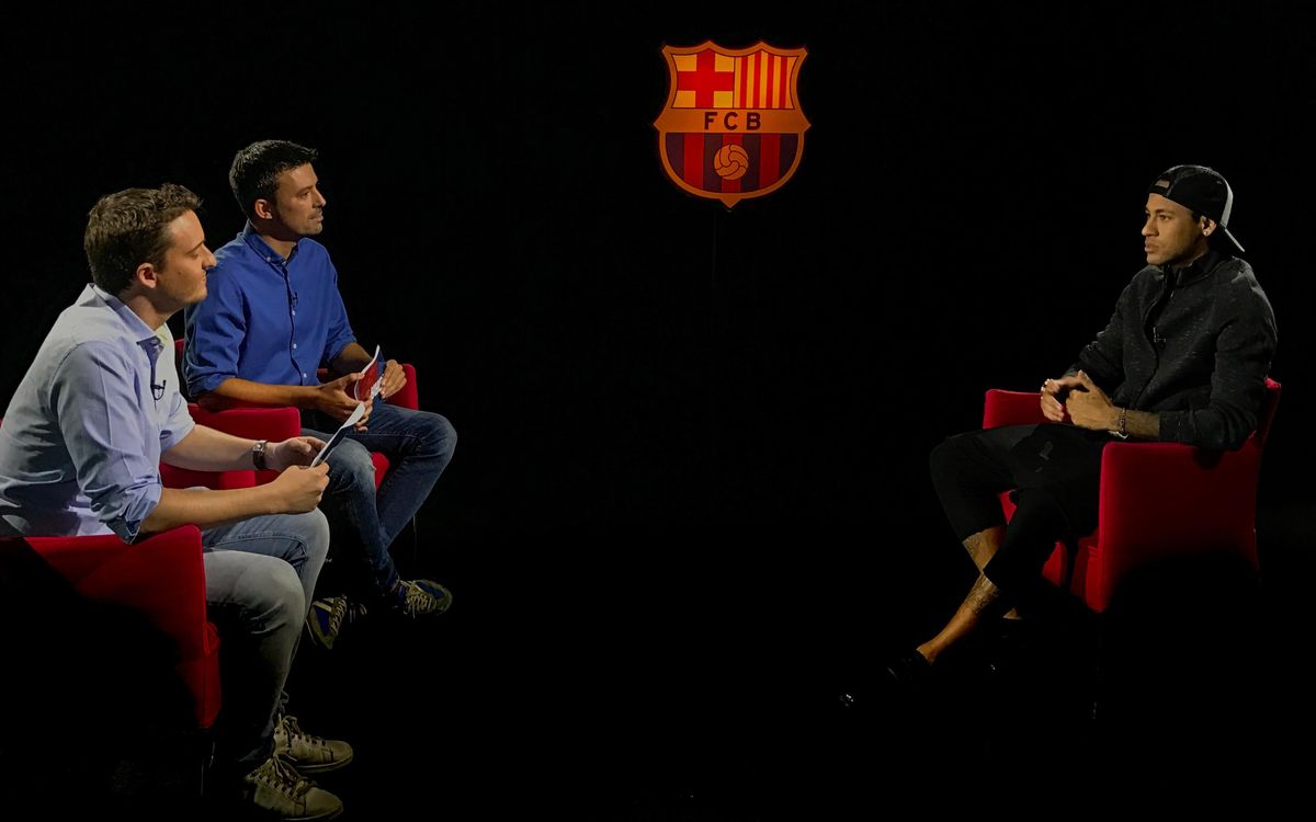 Neymar Jr feels at home with FC Barcelona