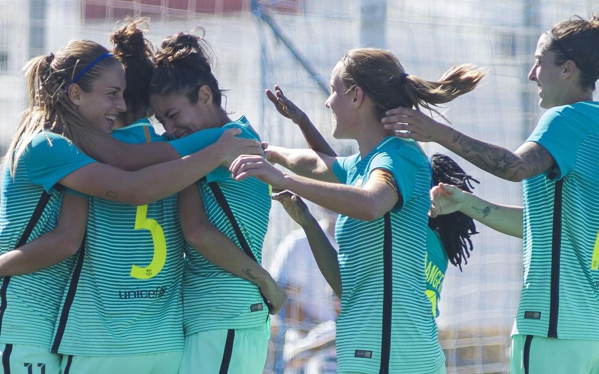 Sporting Huelva - FC Barcelona Femenino: Continúan con la racha de victorias (0-1)