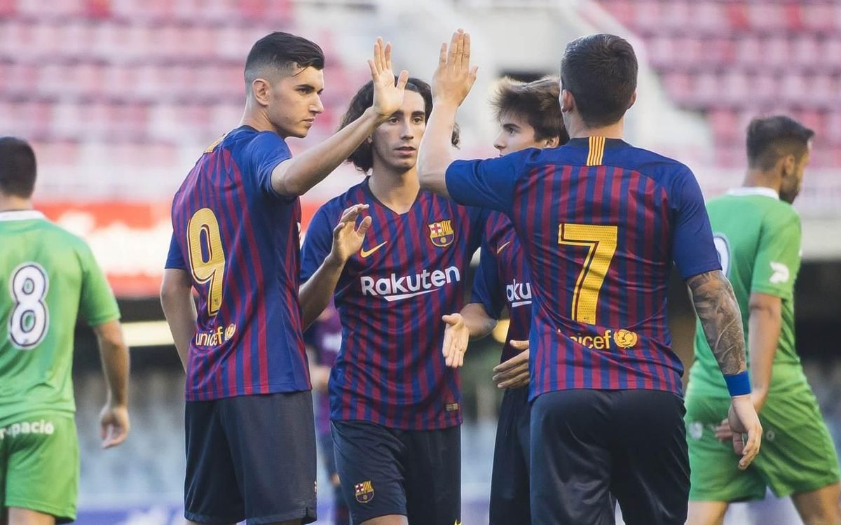 Barça B - UE Cornellà: Còmoda victòria blaugrana (3-1)