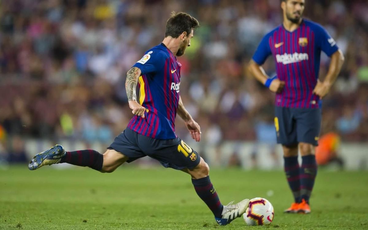 The magic of Leo Messi from direct free-kicks