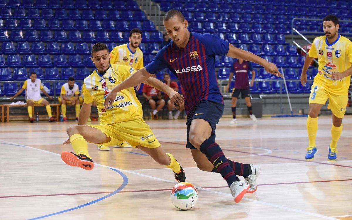 Toc d’atenció en un partit boig contra el Peñíscola (4-5)