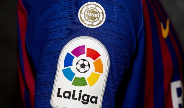 Patch (Badge) Officiel LaLiga 2024-2025 - Espagne (Real, Barcelona) - Neuf