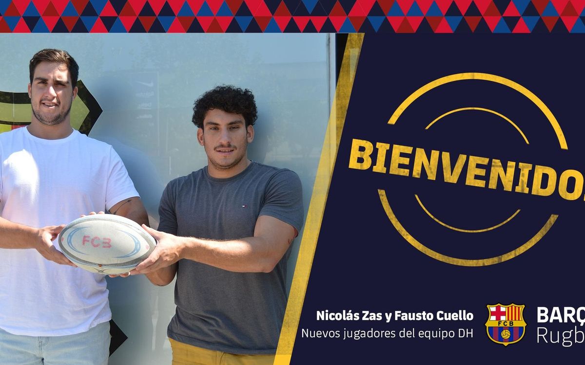 Nicolás Zas i Fausto Cuello las dos primeras incorporacionses