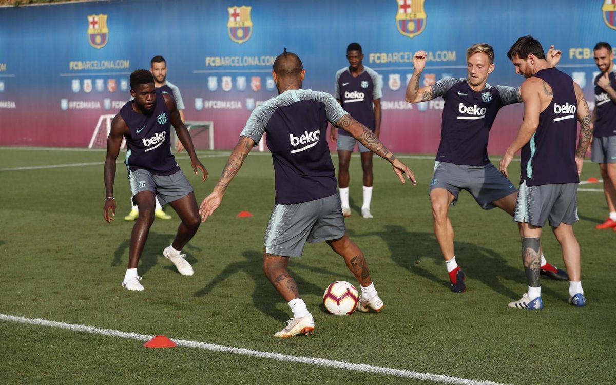 La convocatòria per al partit contra el Valladolid