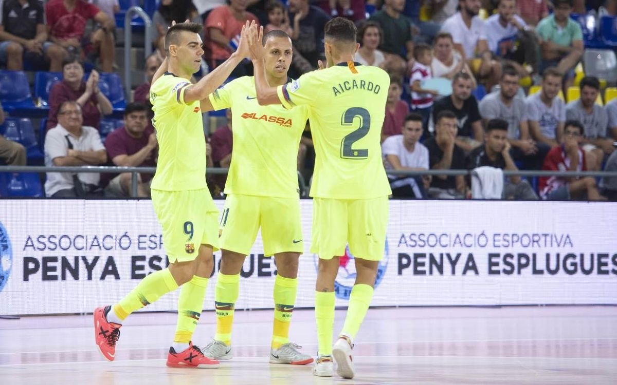 AE Penya Esplugues 3-7 Barça Lassa: Copa Catalunya finalists