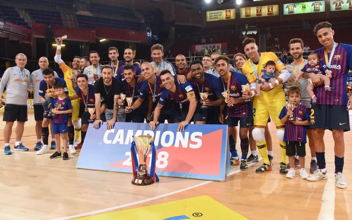 El Barça Lassa levanta la décima Copa Catalunya de su historia