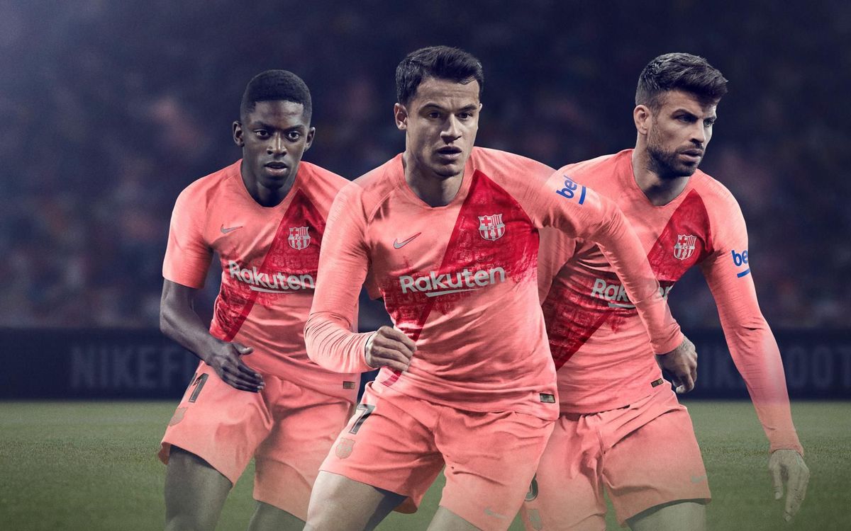 La tercera equipación del FC Barcelona para la temporada 2018/19, un homenaje a Barcelona