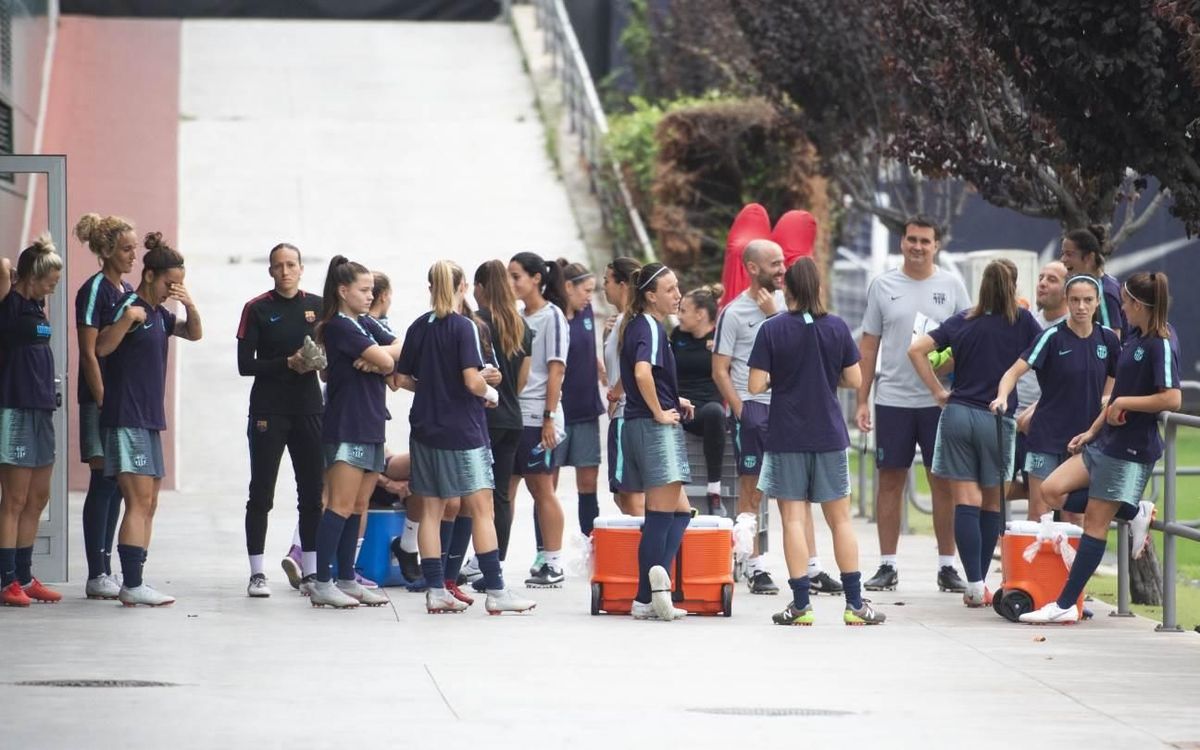 L’equip tornarà als entrenaments aquest dimarts