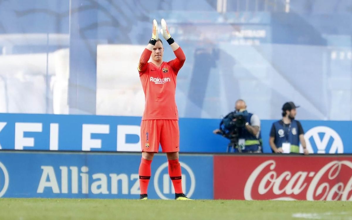 Las paradas de Ter Stegen, claves para sumar victorias