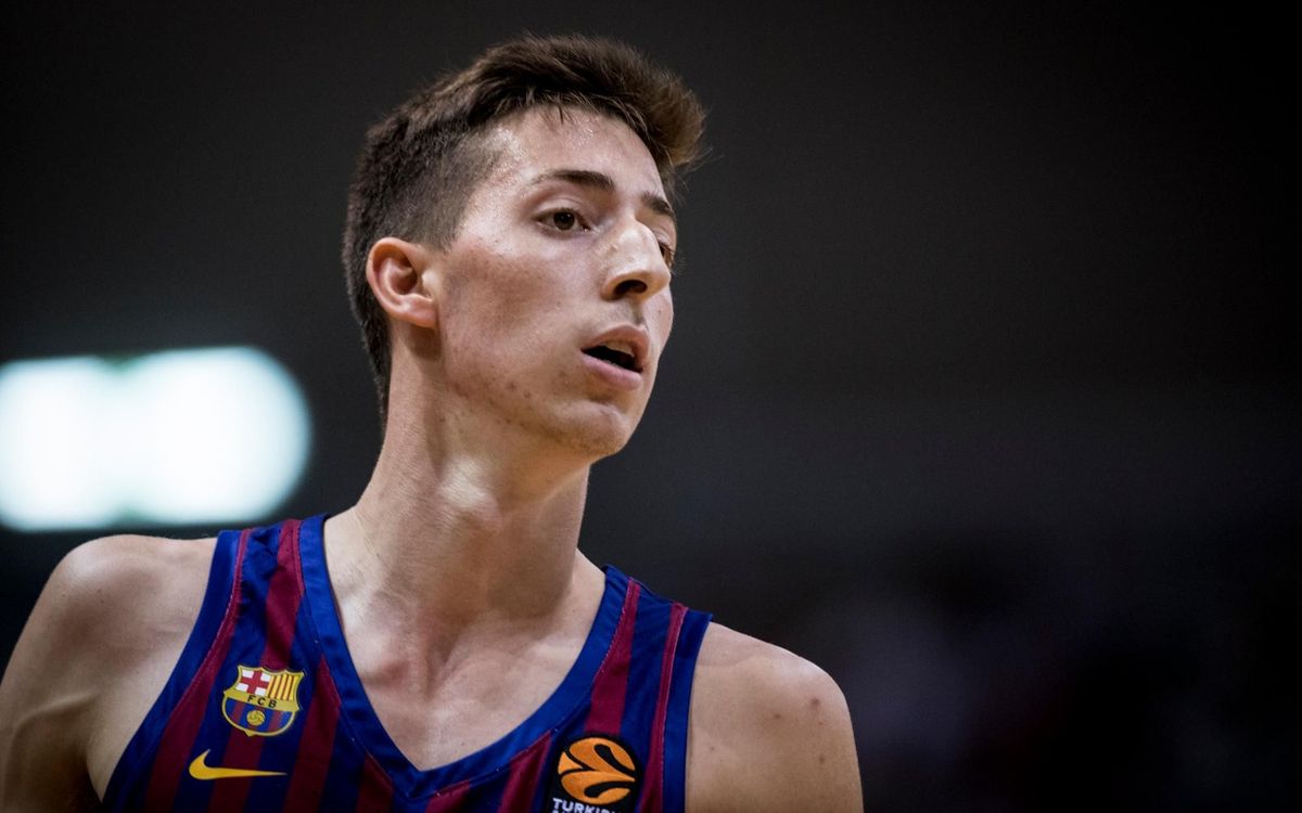 Aleix Font: 8 punts el dia del debut amb el Barça Lassa