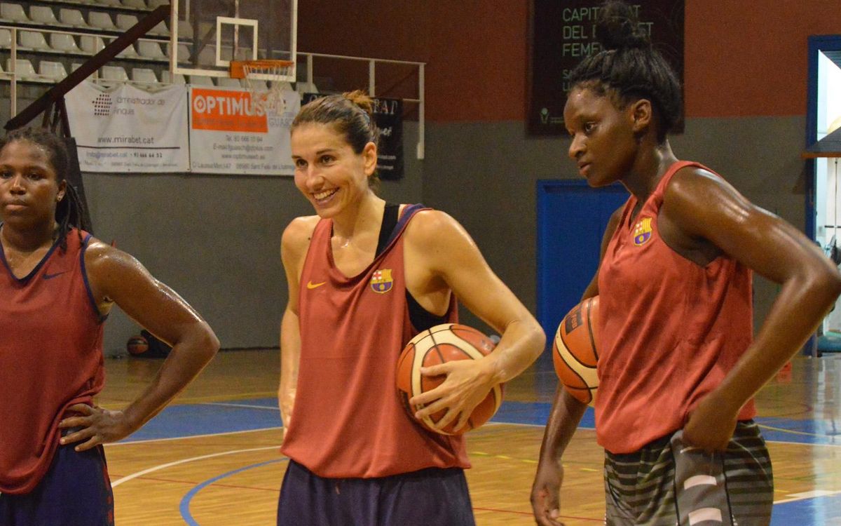 El Baloncesto Femenino de Isaac Fernández comienza a trabajar