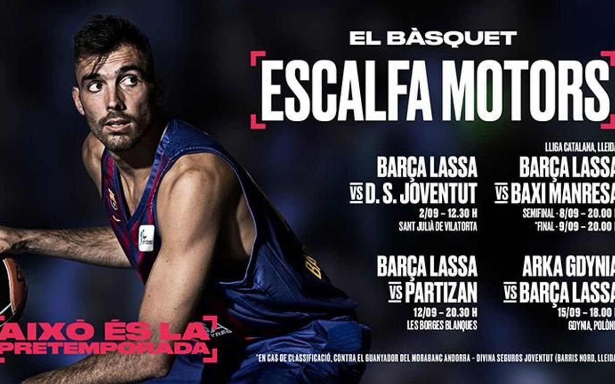 El debut del Barça Lassa a Sant Julià, en directe per Barça TV