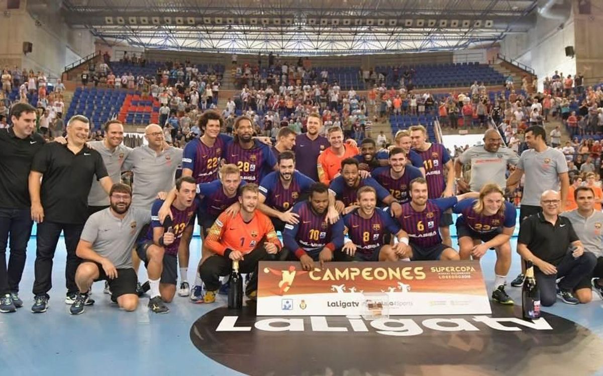 Setena Supercopa Asobal consecutiva