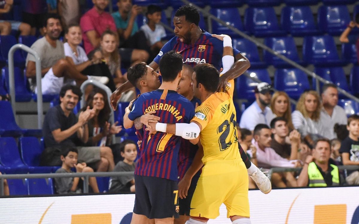 Industrias Santa Coloma - Barça Lassa: Copa Catalunya winners! (1-4)