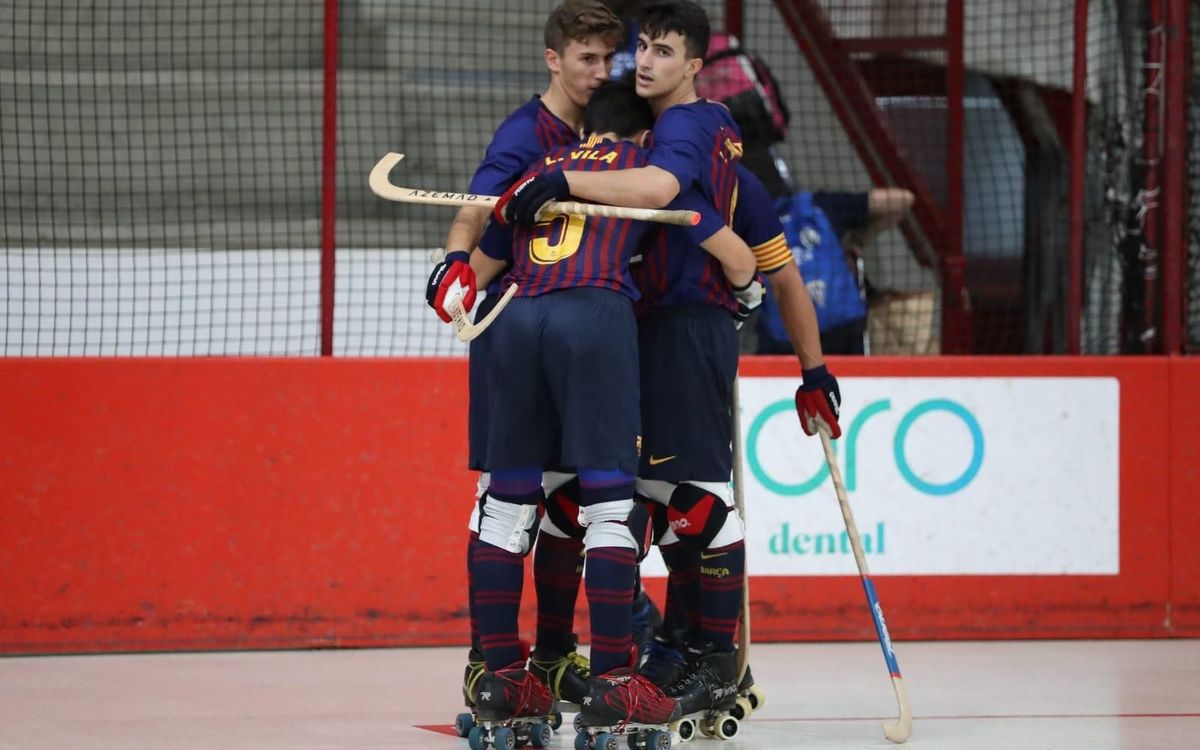 Barça Lassa B - CH Caldes B (4-0): !Super Campeones!