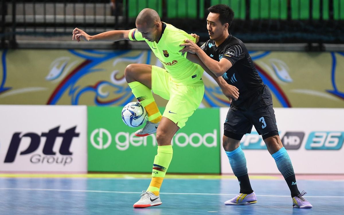 FC Barcelona Lassa - Chonburi: Goleada y tercera posición en la Copa Intercontinental (12-2)