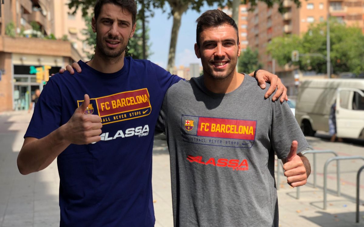 Tomic and Oriola named Barça Lassa captains
