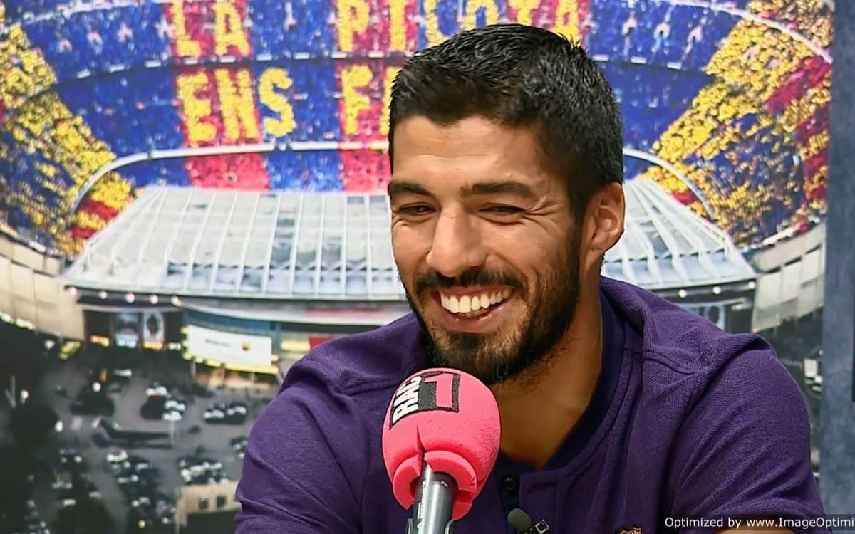Luis Suárez: “Li dec molt al Club, per això sempre dono el màxim”