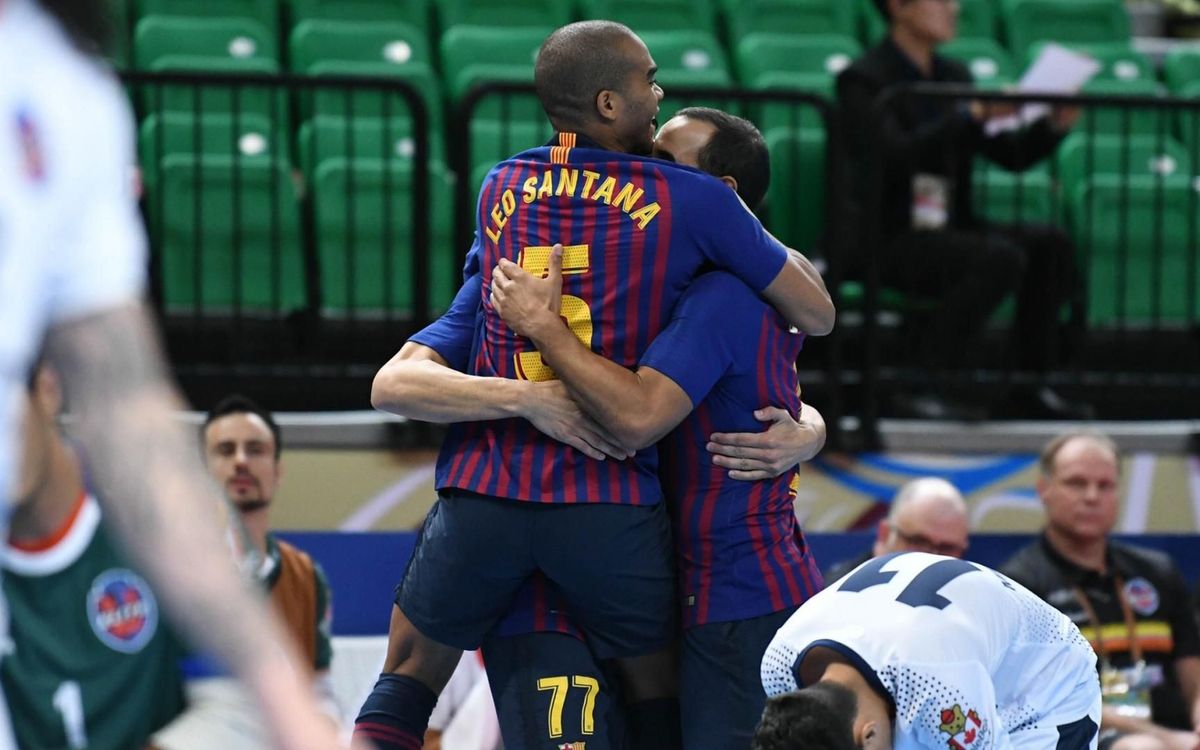 Barça Lassa - Elite Futsal: Triomf contundent en el debut (8-0)