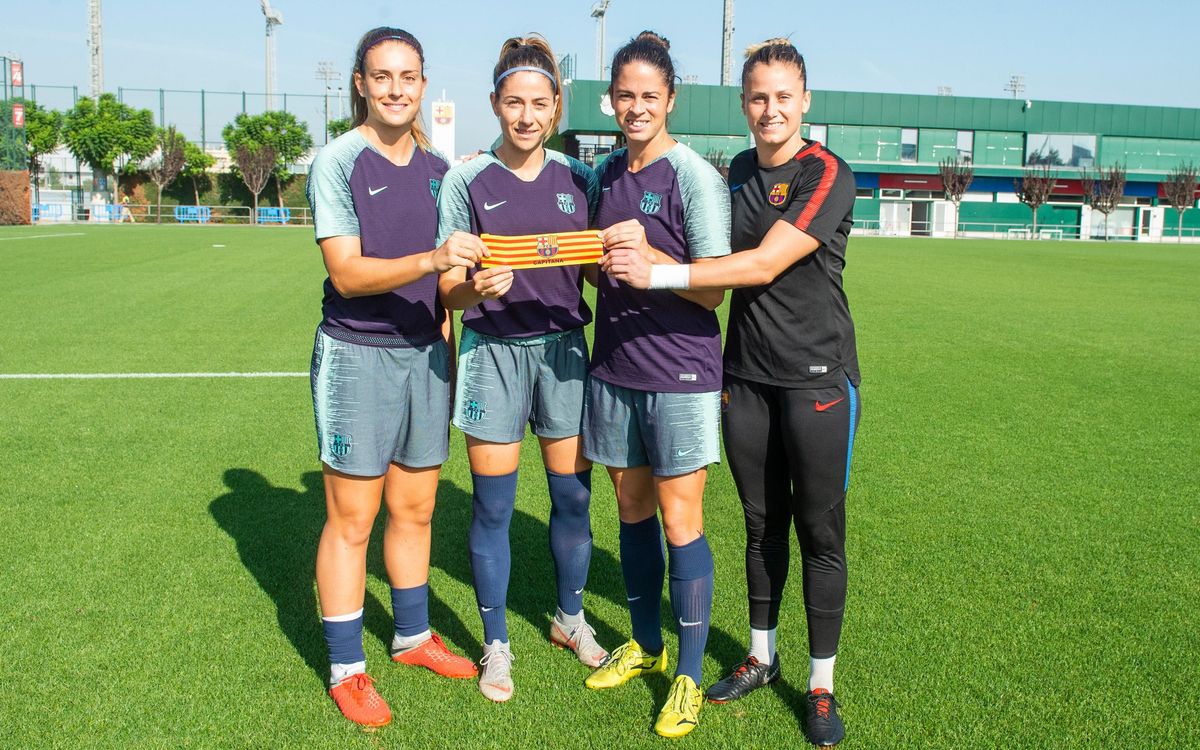 Les capitanes del Barça Femení 2018/19, definides