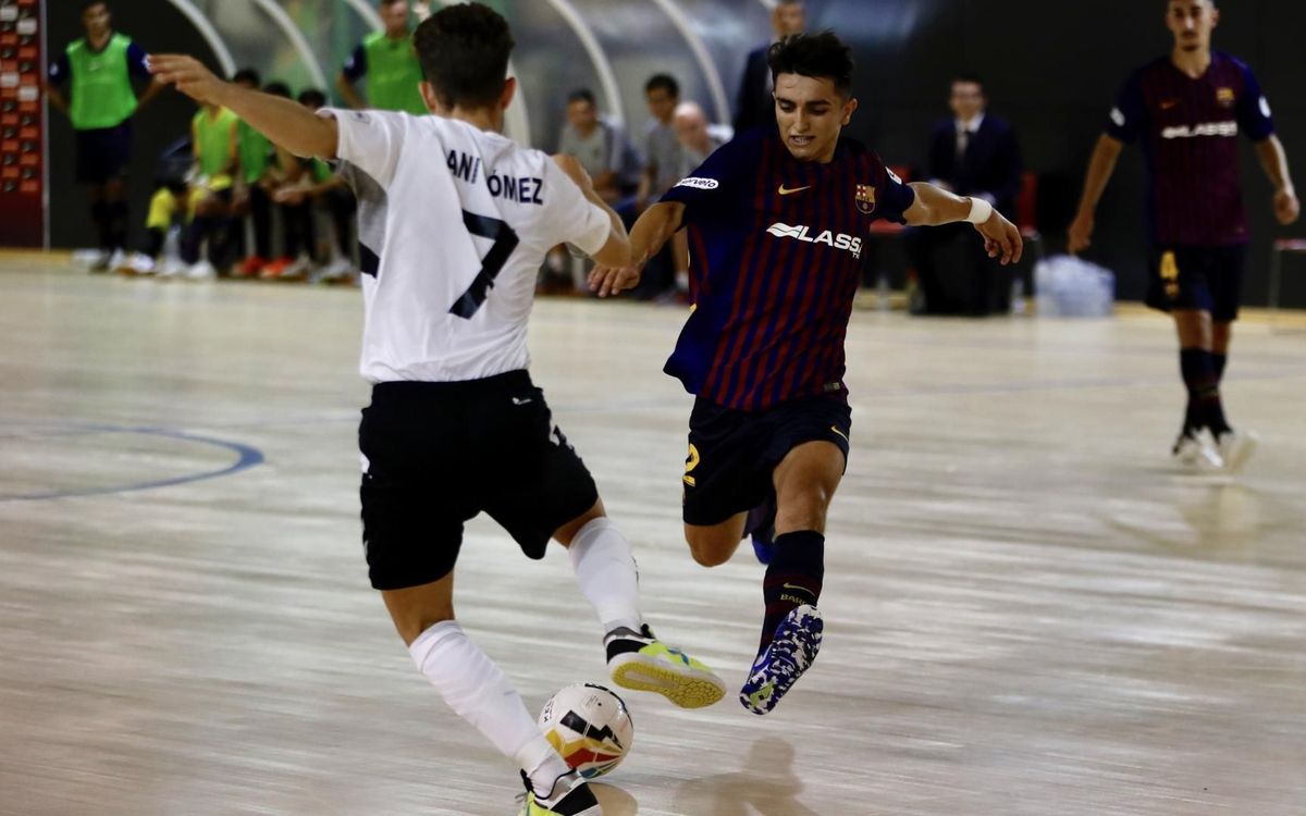 Barça Lassa B – Rivas Futsal (2-3): Derrota en el primer partit a casa