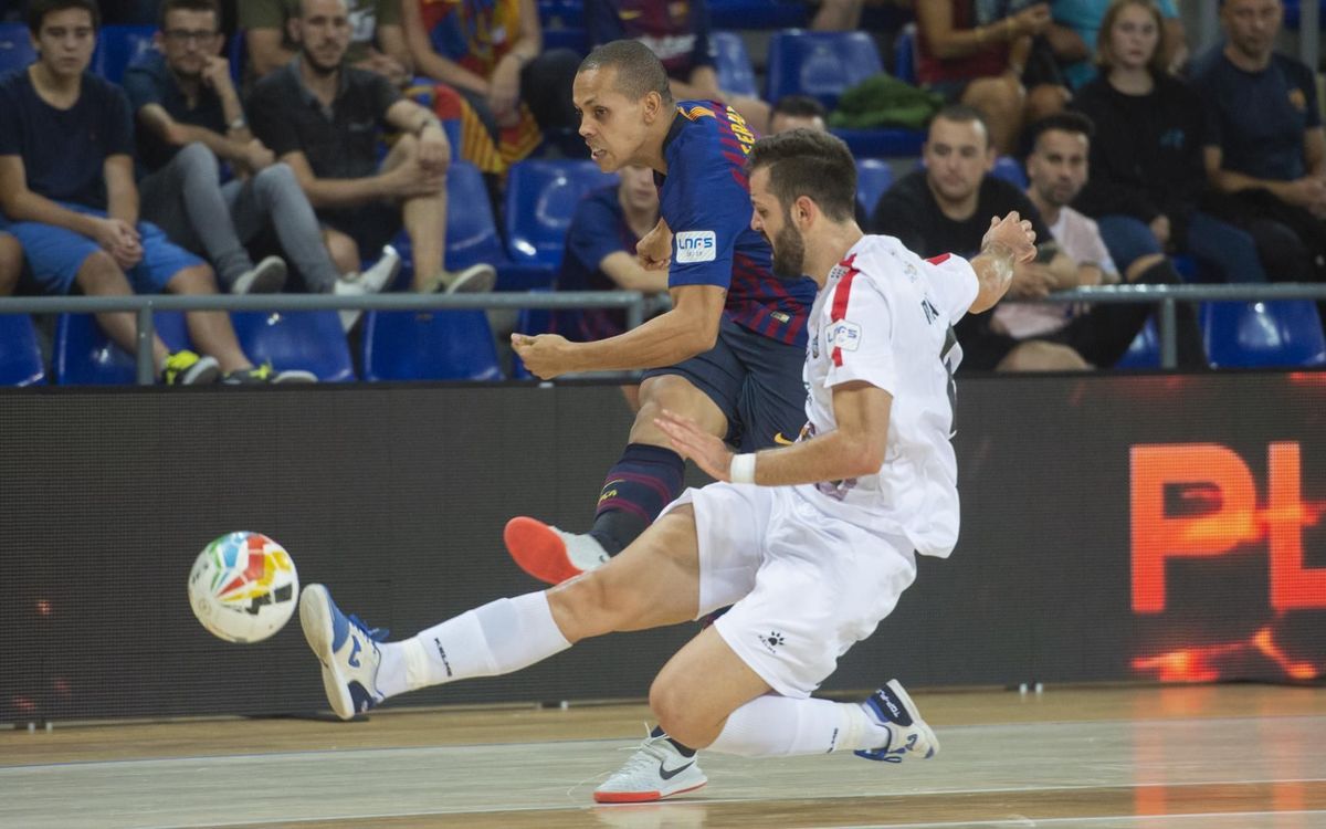 Barça Lassa – Naturpellet Segovia: Golejada a cop de pissarra (7-1)