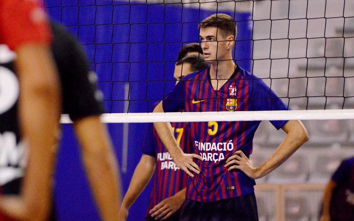Doble derrota del Barça de Voleibol