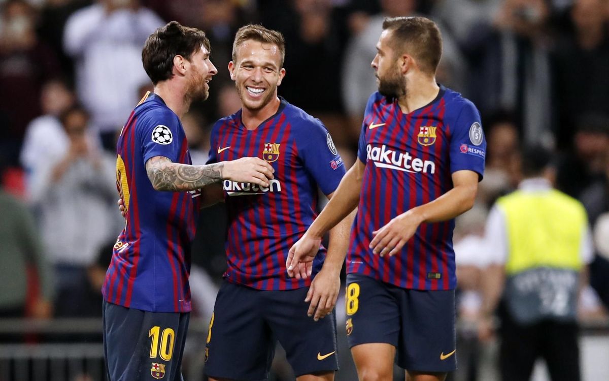 ウェンブリーでのトッテナムーバルサ戦ハイライト