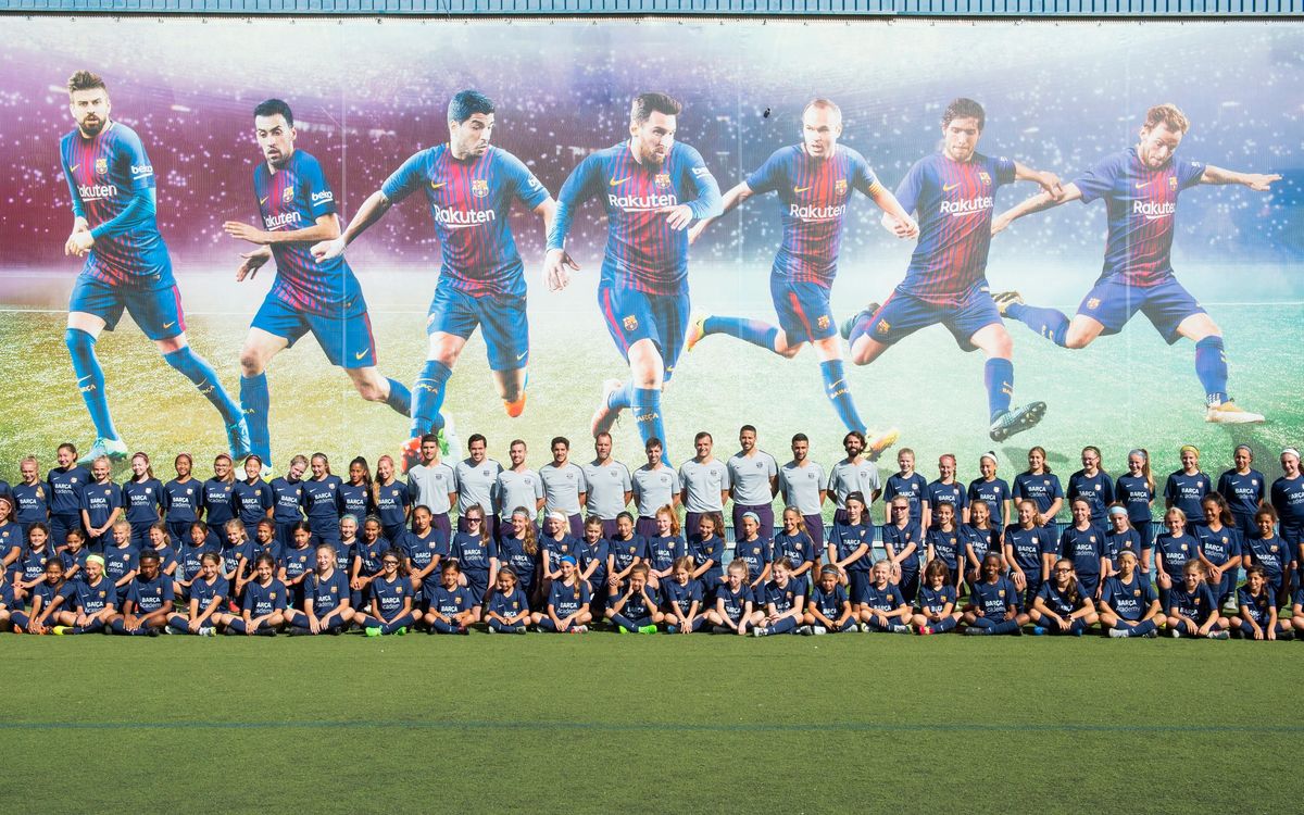 La Barça Academy acoge su primer Clínic únicamente femenino